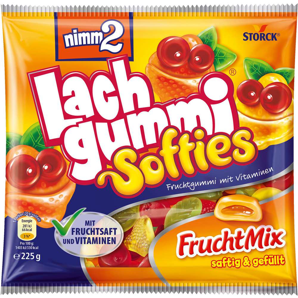 Produktabbildung Nimm2 Lachgummi Softies Original