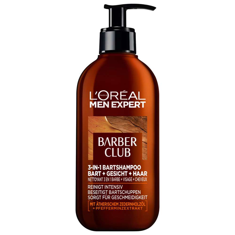 Produktabbildung L'Oreal Paris Bart Shampoo Men Expert, 3 in 1
