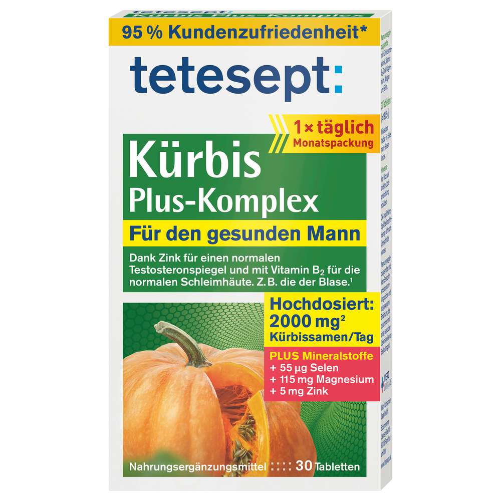 Produktabbildung tetesept Kürbis Plus Komplex