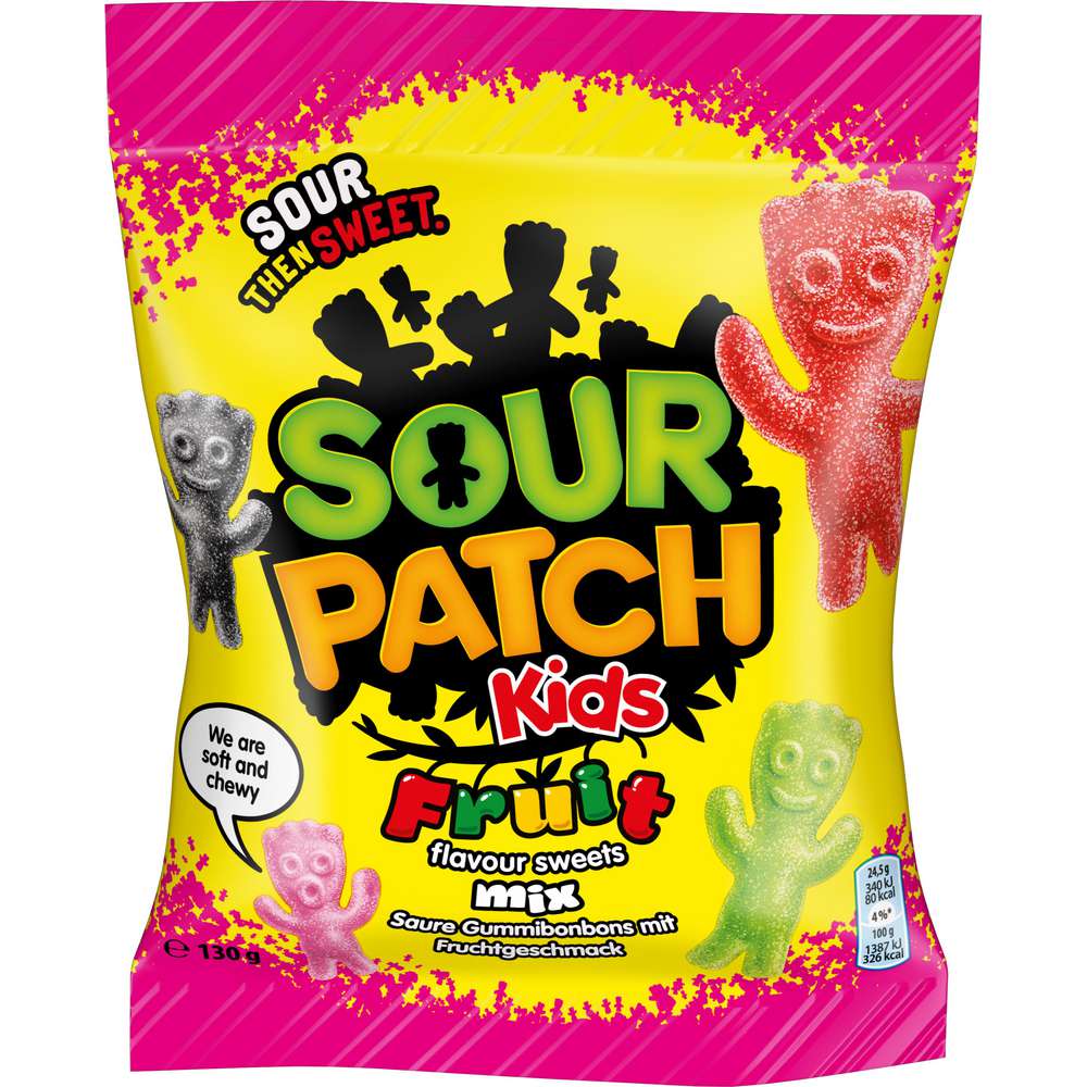 Produktabbildung Genuport Sour Patches Kids Fruit Mix 