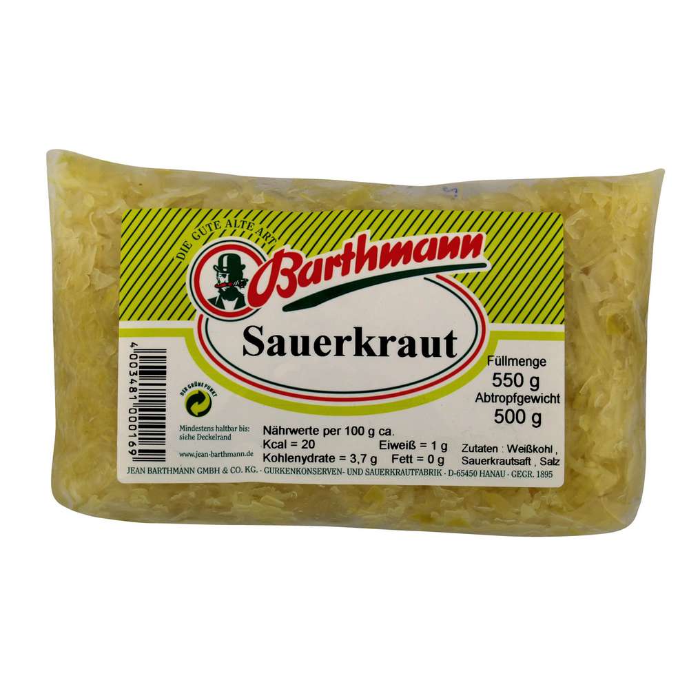 Produktabbildung Barthmann Sauerkraut