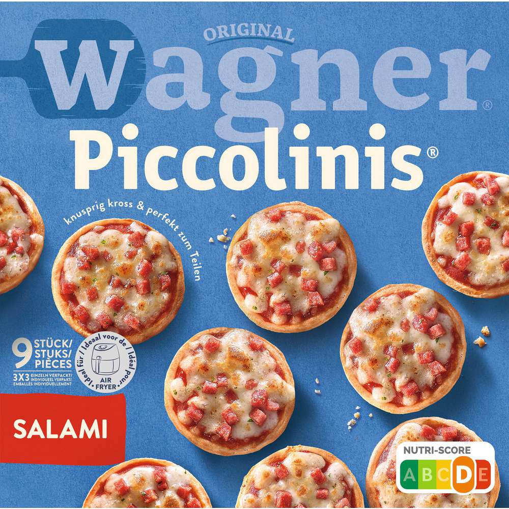Produktabbildung Wagner Piccolinis Salami, tiefgekühlt