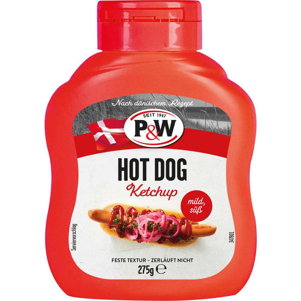 Produktabbildung P&W Hot Dog Ketchup