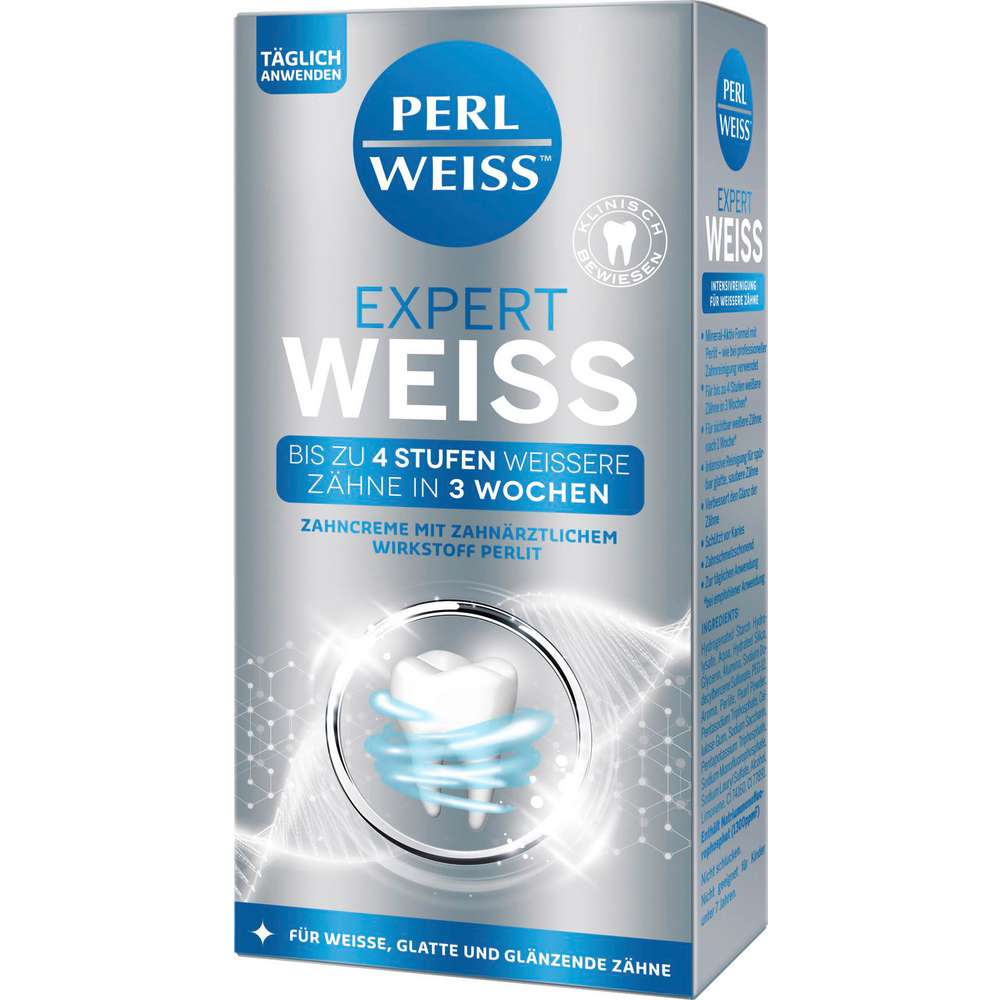 Produktabbildung Perlweiss Zahnpasta Expert Weiss