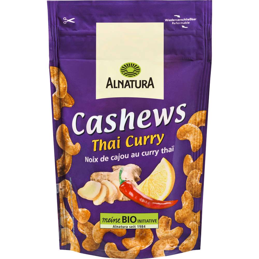 Produktabbildung Alnatura Cashews Thai Curry