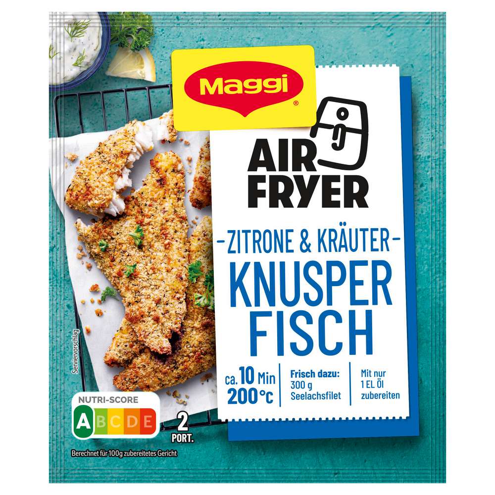 Produktabbildung Maggi Fix-Würzmischung Airfryer, Fisch