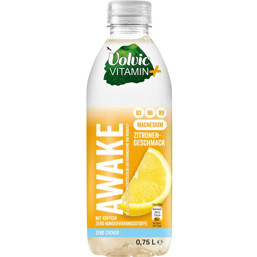 Produktabbildung Volvic Awake Wasser Vitamin, Zitrone
