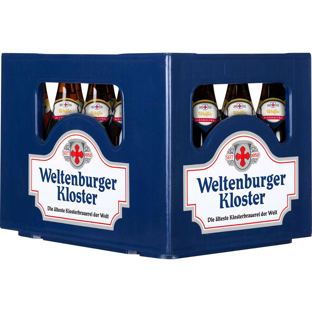 Produktabbildung Weltenburger Kloster Alkoholfreies Weizenbier (20x 0,500 Liter)