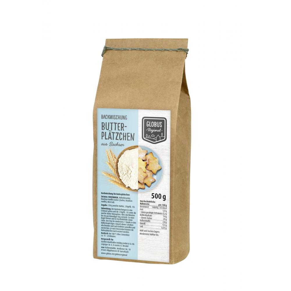 Produktabbildung keine Marke Globus Regional  Backmischung Butterplätzchen, 500 g
