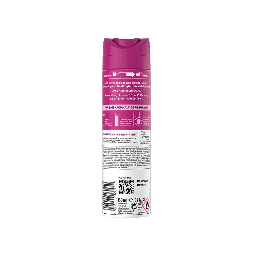 Produktabbildung 8x4 Deo Spray, Bloomy Beat