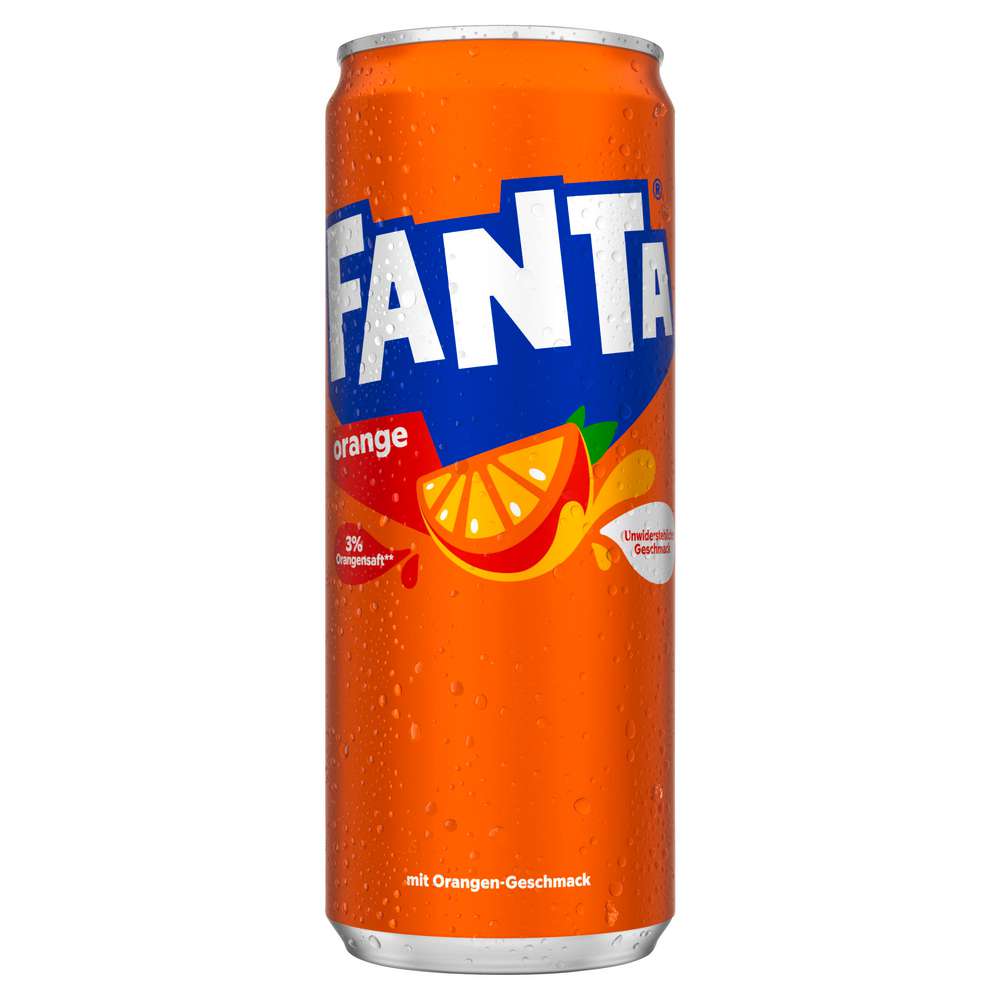 Produktabbildung Fanta Orange Limonade