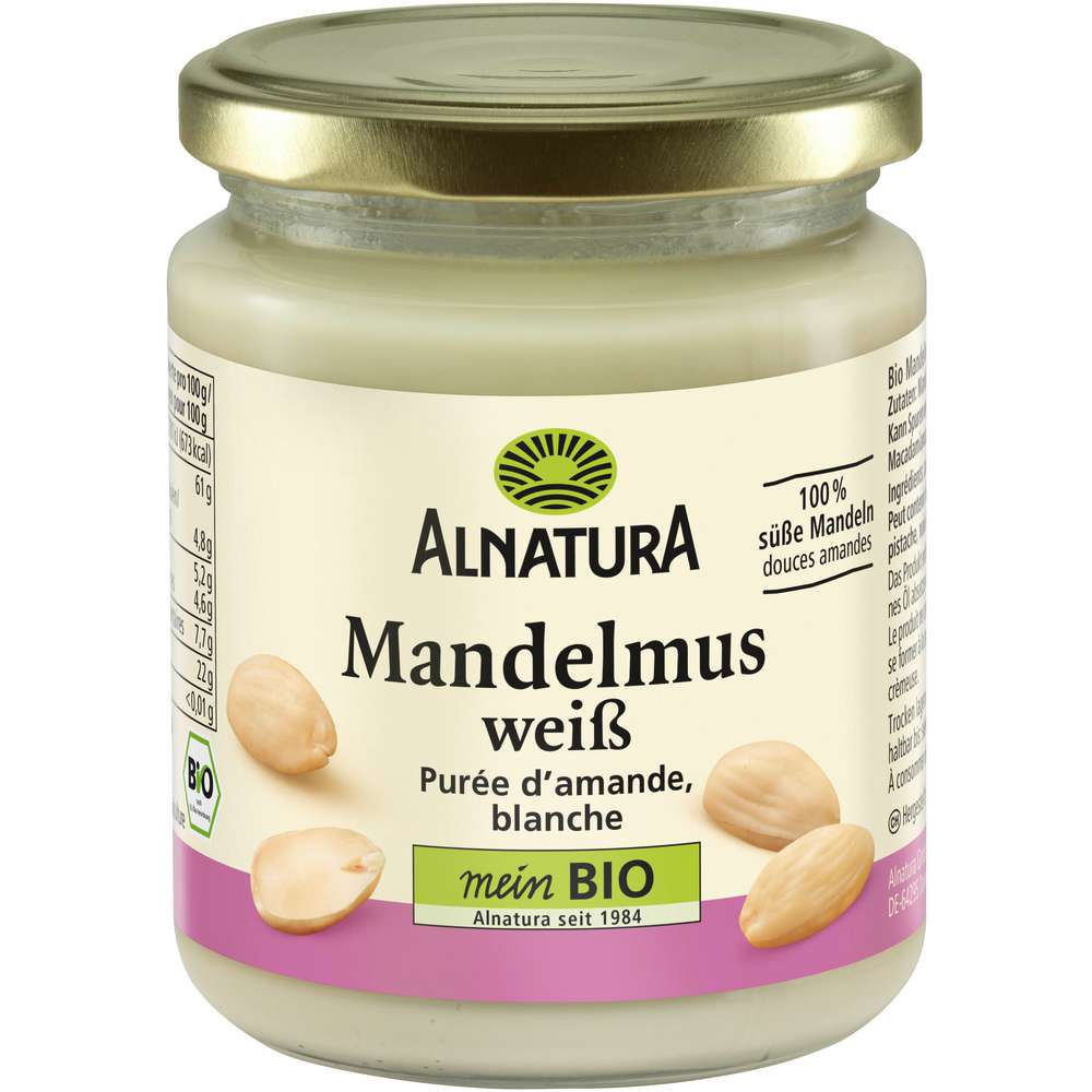 Produktabbildung Alnatura Mandelmus weiß