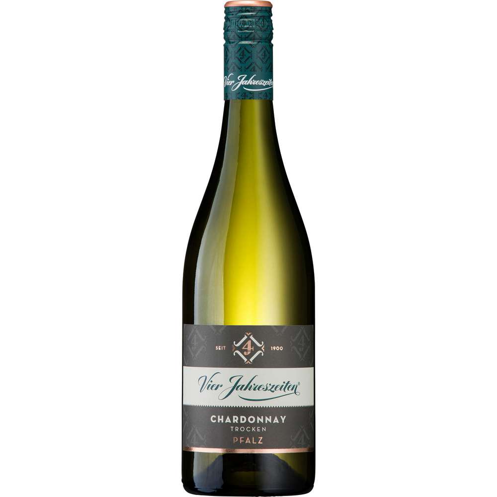 Produktabbildung Vier Jahreszeiten Weißwein Chardonnay, trocken