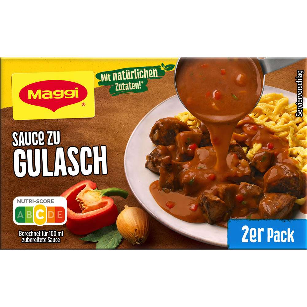 Produktabbildung Maggi Delikatess-Sauce, Gulasch