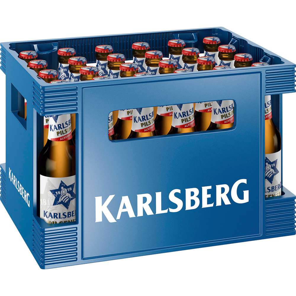 Produktabbildung Karlsberg Pils alkoholfrei (24x 0,330 Liter)
