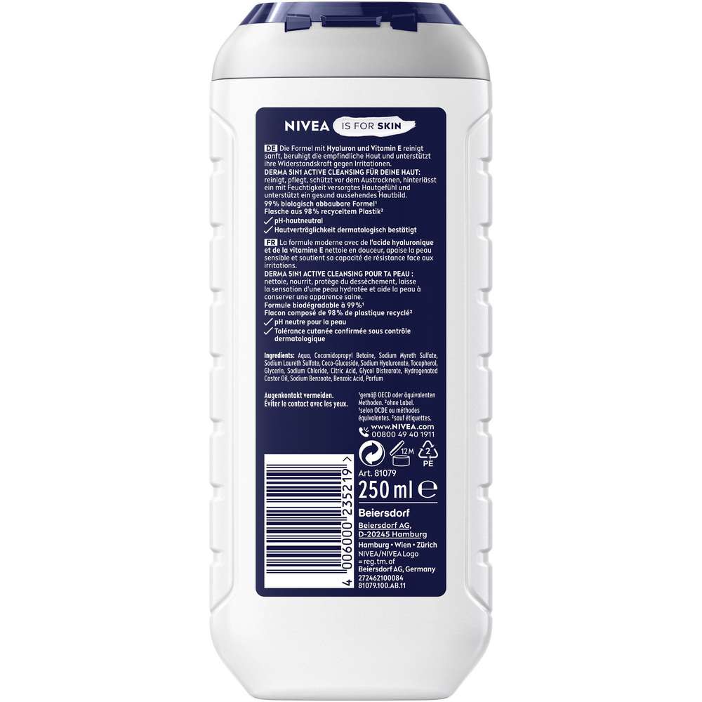 Produktabbildung Nivea Duschgel Men, Sensitive