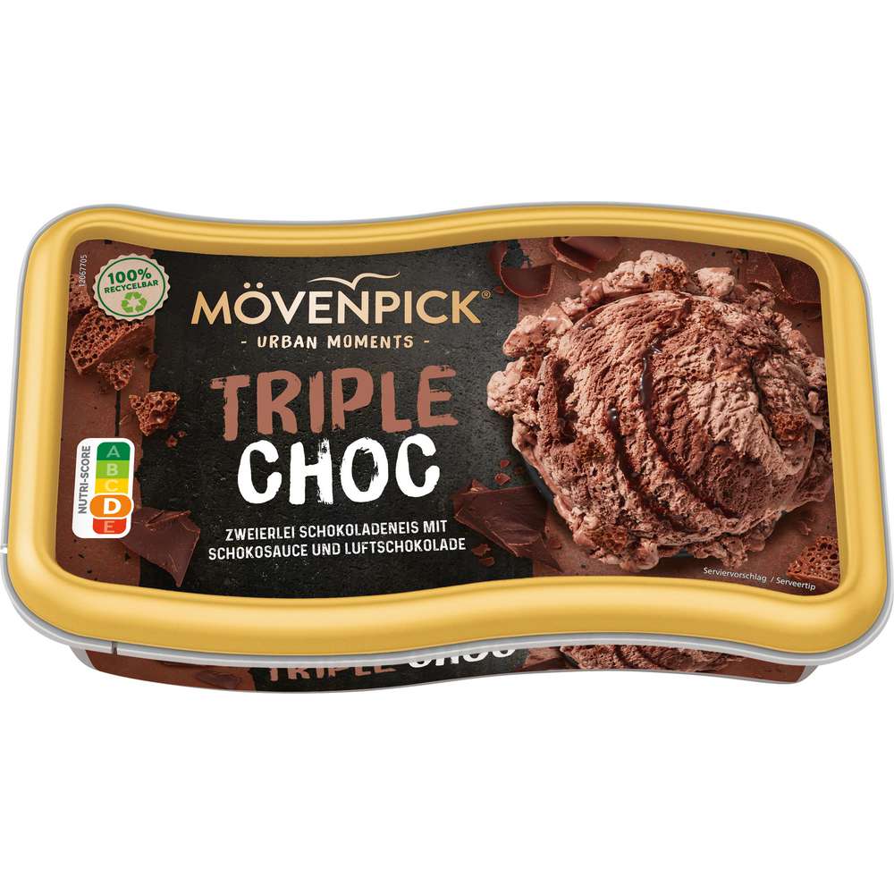 Produktabbildung Mövenpick Eis, Triple Choc 