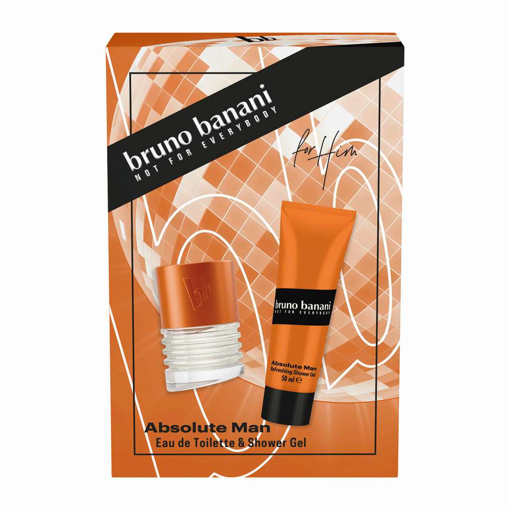 Produktabbildung Bruno Banani Geschenk-Set Absolute Man, Eau de Toilette/Shower Gel