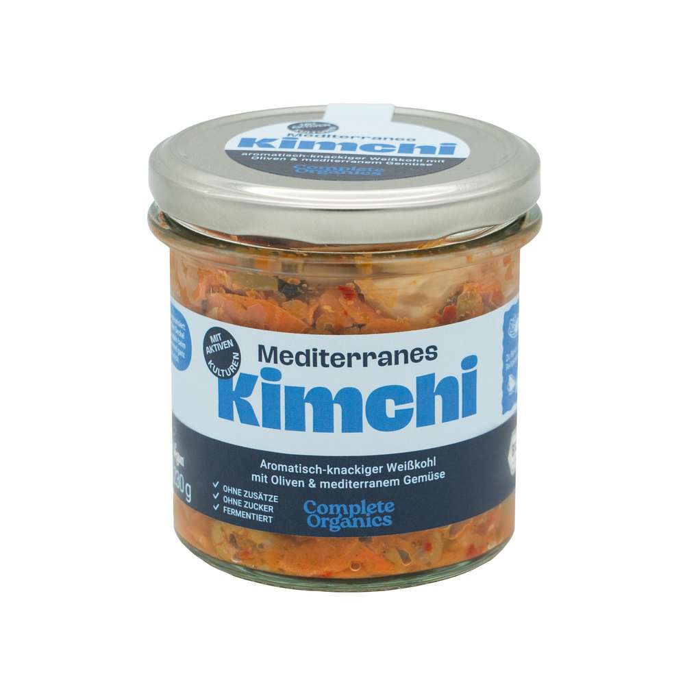 Produktabbildung complete organics Bio Mediterranes  Kimchi mild, Fermentiertes Gemüse