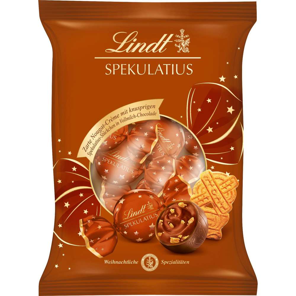 Produktabbildung Lindt Schokokugeln, Spekulatius