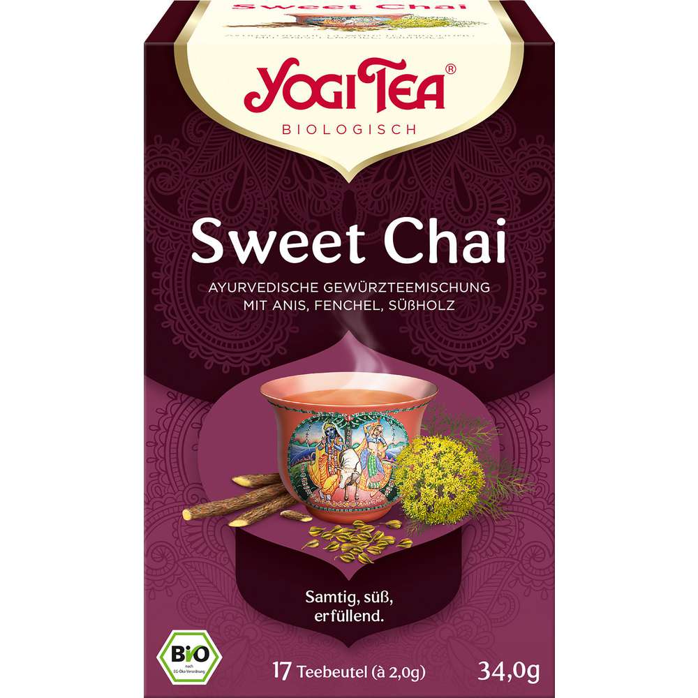 Produktabbildung Yogi Tea Bio Tee Sweet Chai