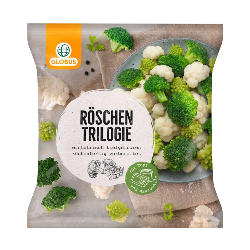 Produktabbildung GLOBUS Röschen Trilogie, tiefgekühlt