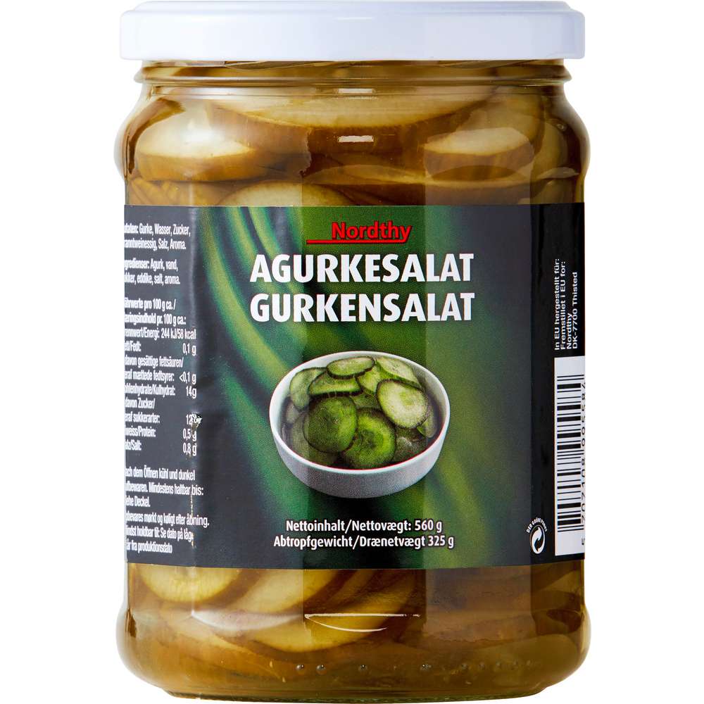 Produktabbildung Nordthy Gurkensalat