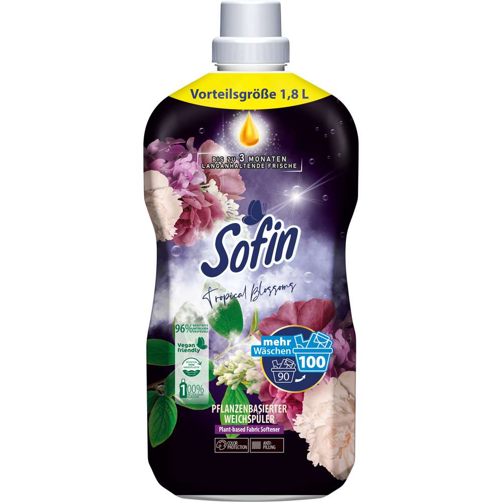 Produktabbildung Sofin Weichspüler. Tropical Blossom