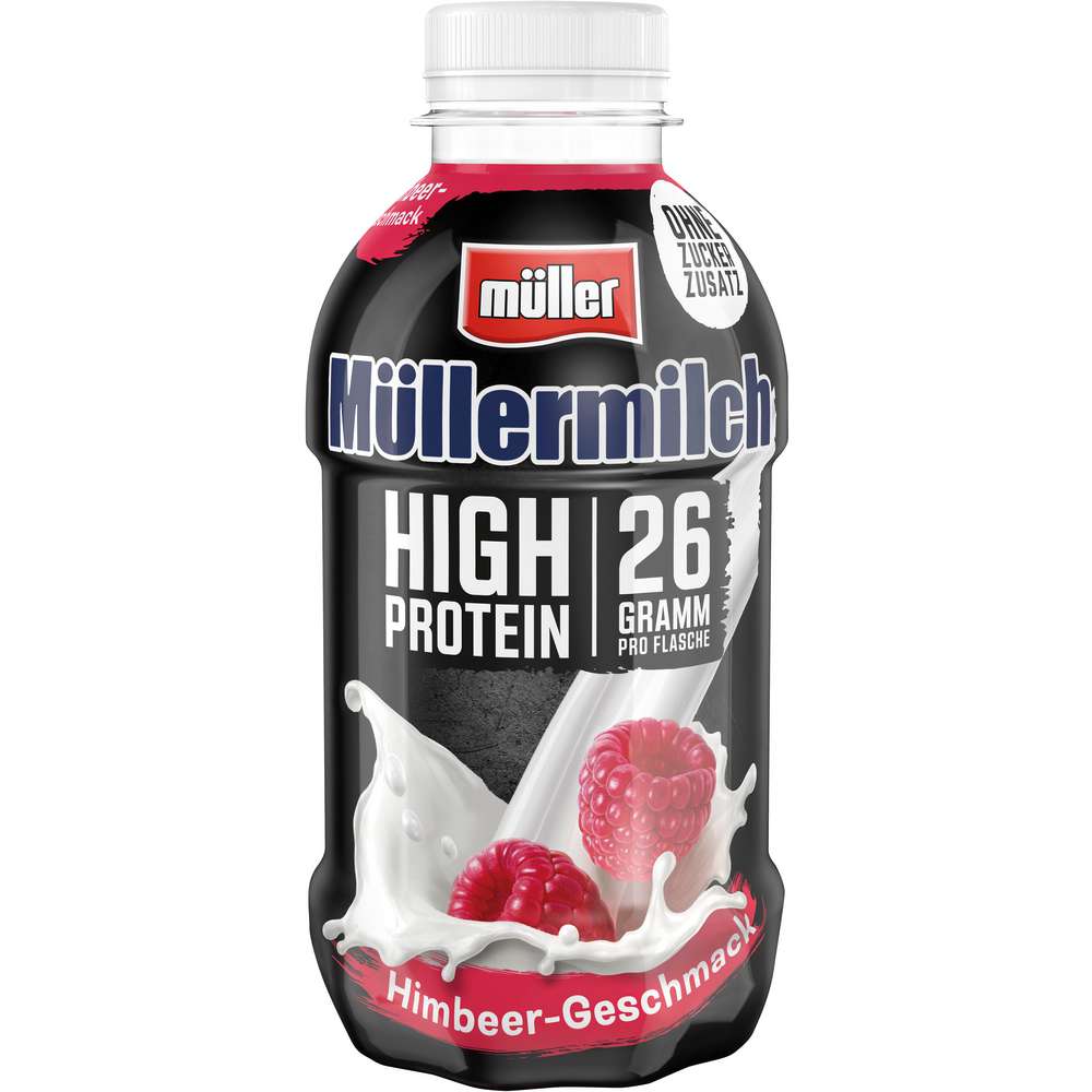 Produktabbildung Müller Müllermilch, High Protein, Himbeer-Geschmack