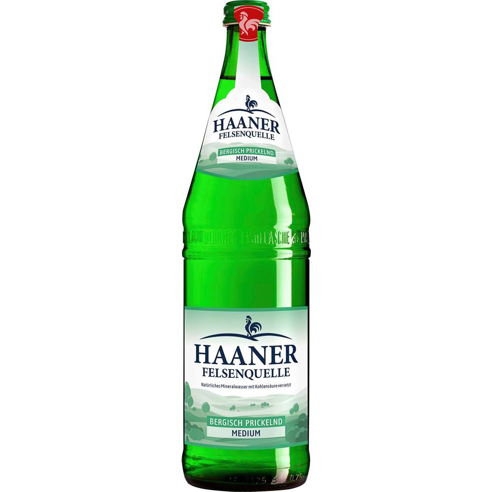 Produktabbildung Haaner Felsenquelle Mineralwasser Medium