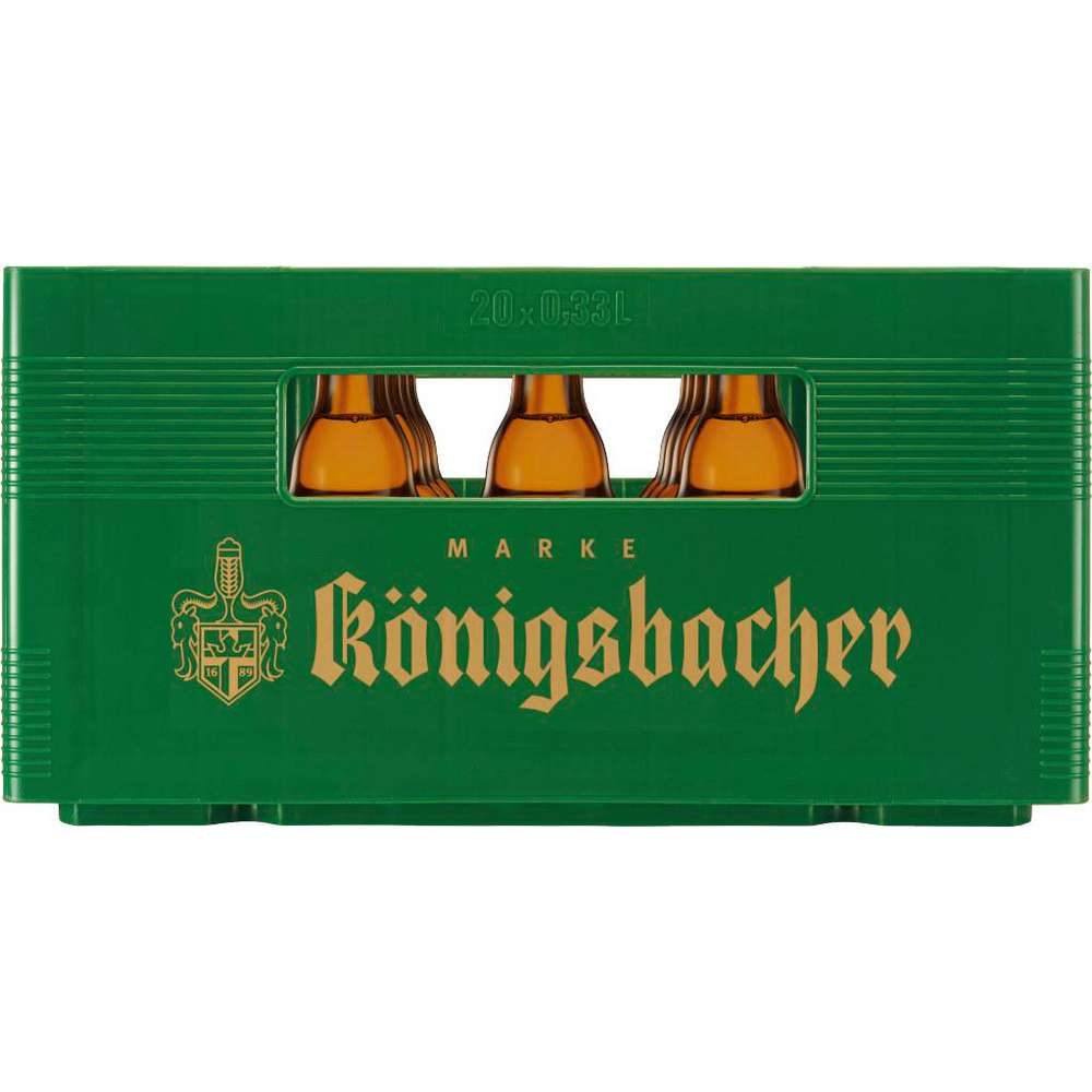 Produktabbildung Königsbacher Pilsener Bier 4,8% (20x 0,330 Liter)