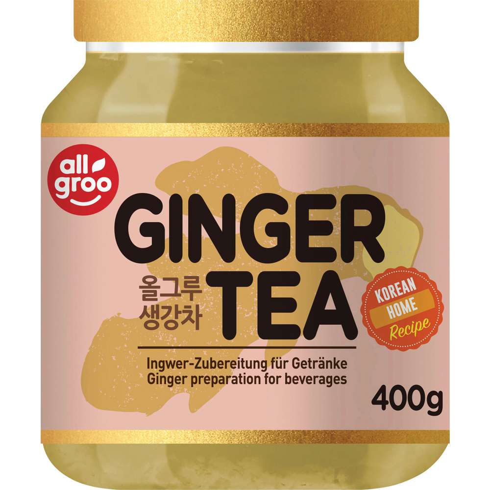 Produktabbildung ALLGROO Ingwer Tee