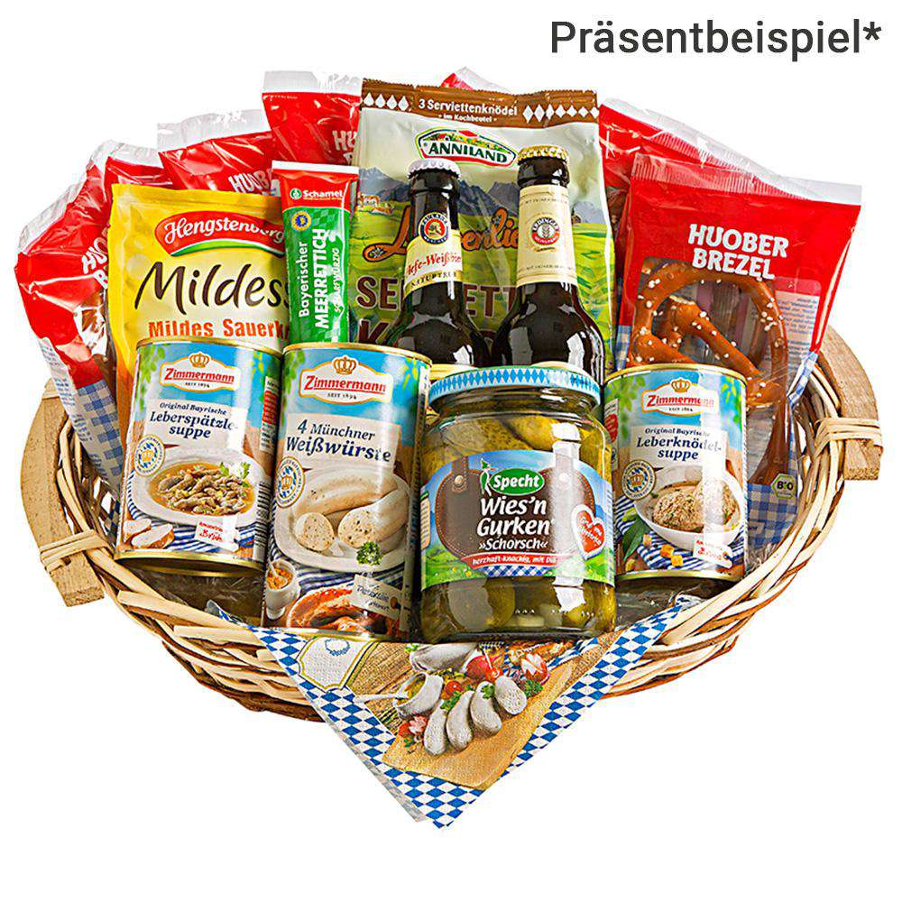 Produktabbildung keine Marke Präsentkorb bayrische Produkte