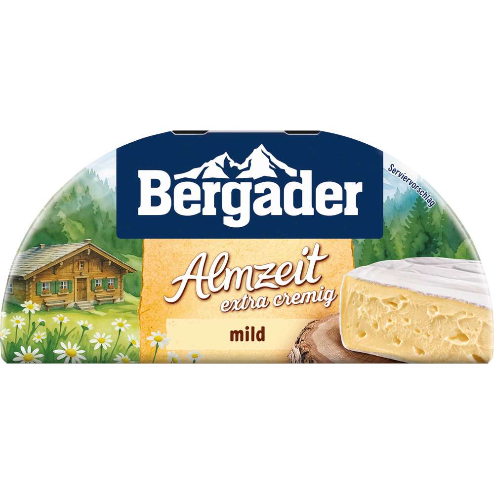 Produktabbildung Bergader Weichkäse Almzeit cremig-mild