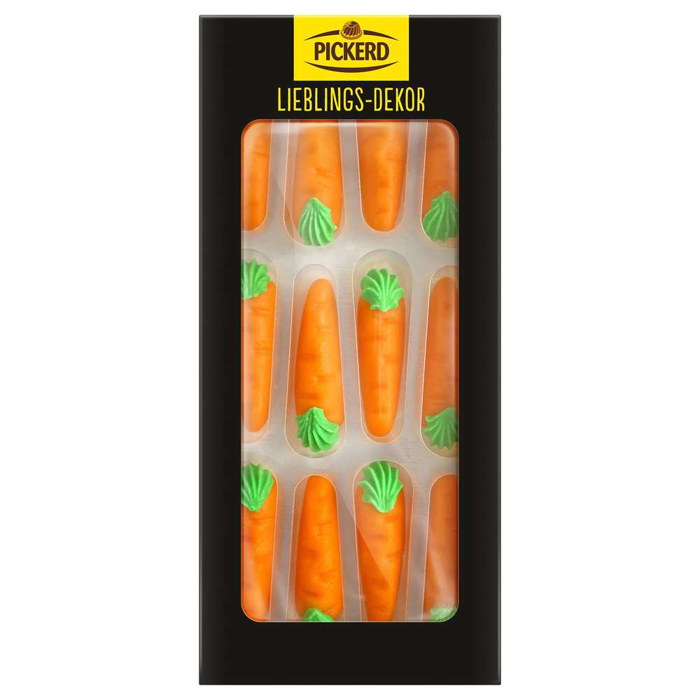 Produktabbildung Pickerd Kuchen Deko Rübli Marzipan