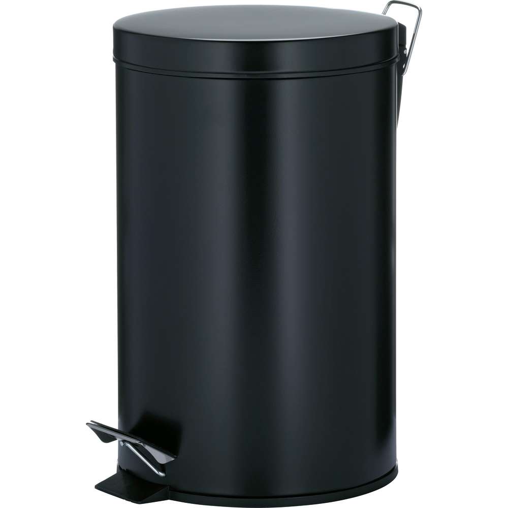 Produktabbildung Keck & Lang Treteimer Malta Metall, schwarz 