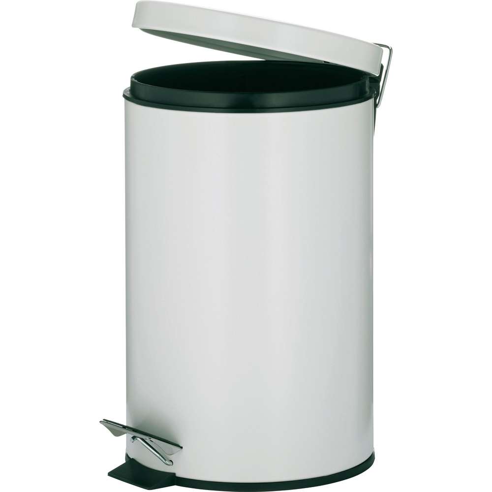 Produktabbildung Keck & Lang Treteimer Malta Metall weiß