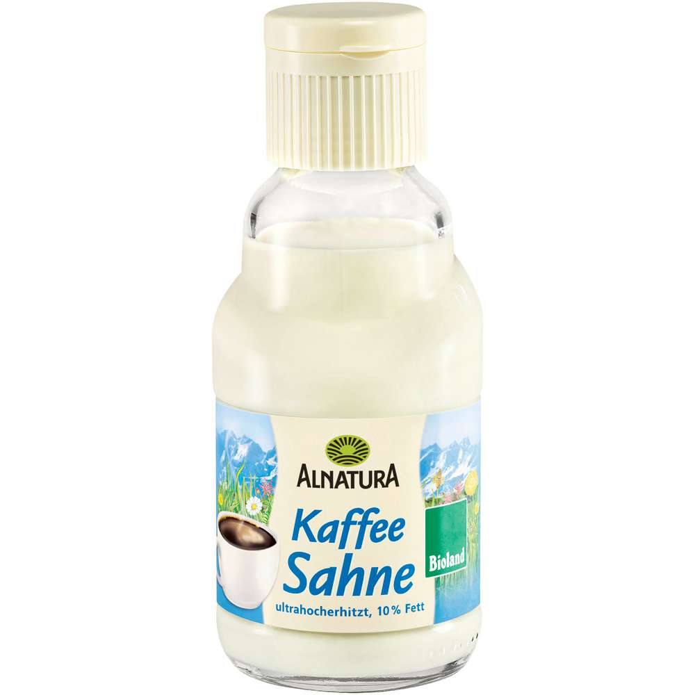 Produktabbildung Alnatura Kaffeesahne 10% Fett