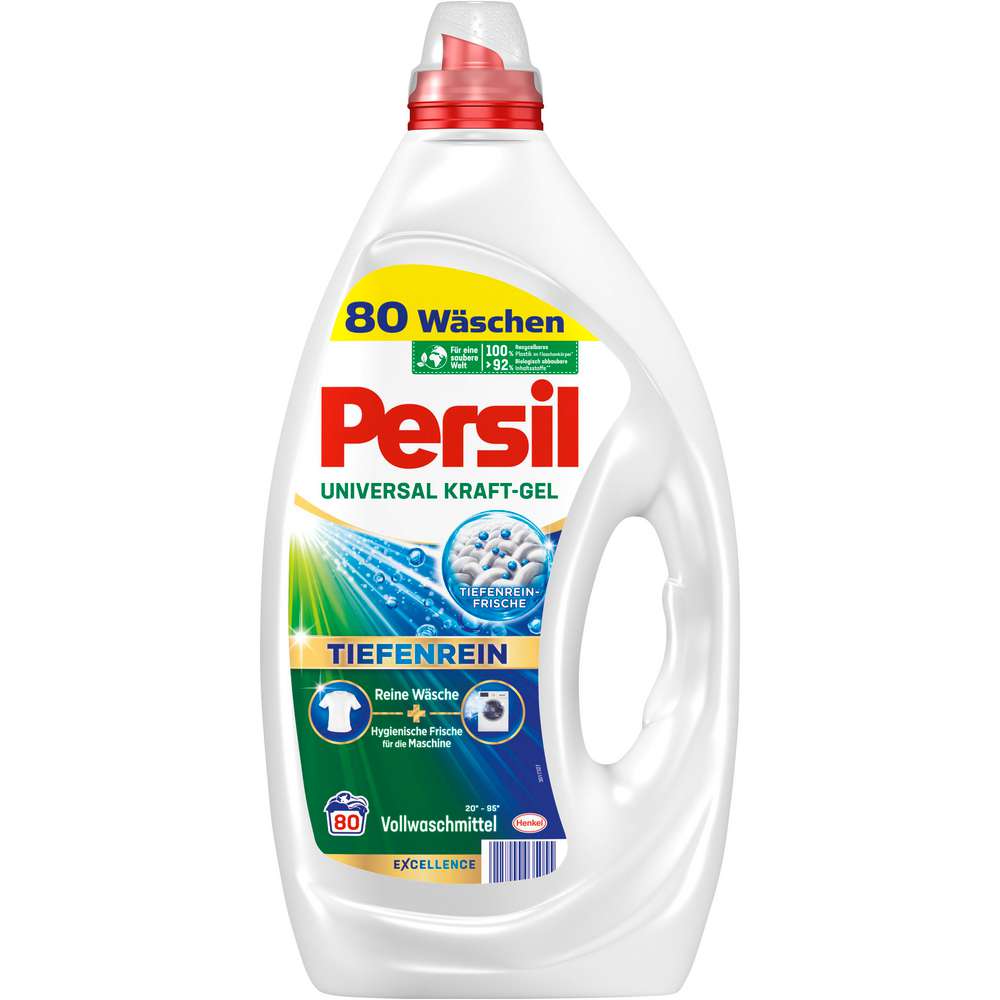 Produktabbildung Persil Universal-Waschmittel, Kraft-Gel, Tiefenrein