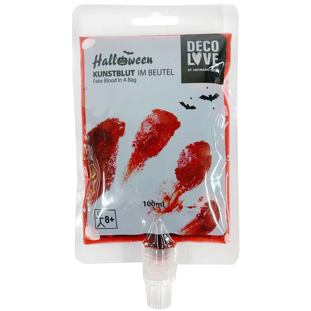 Produktabbildung Brauns-Heitmann Halloween Kunstblut im Transfusionsbeutel