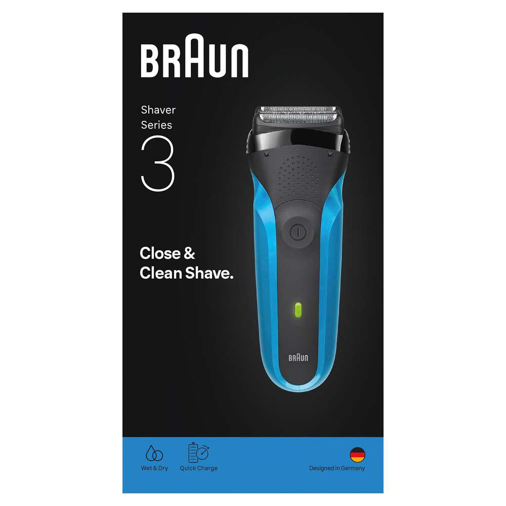 Produktabbildung Braun Rasierer Close & Clean Shave Series 3 310 