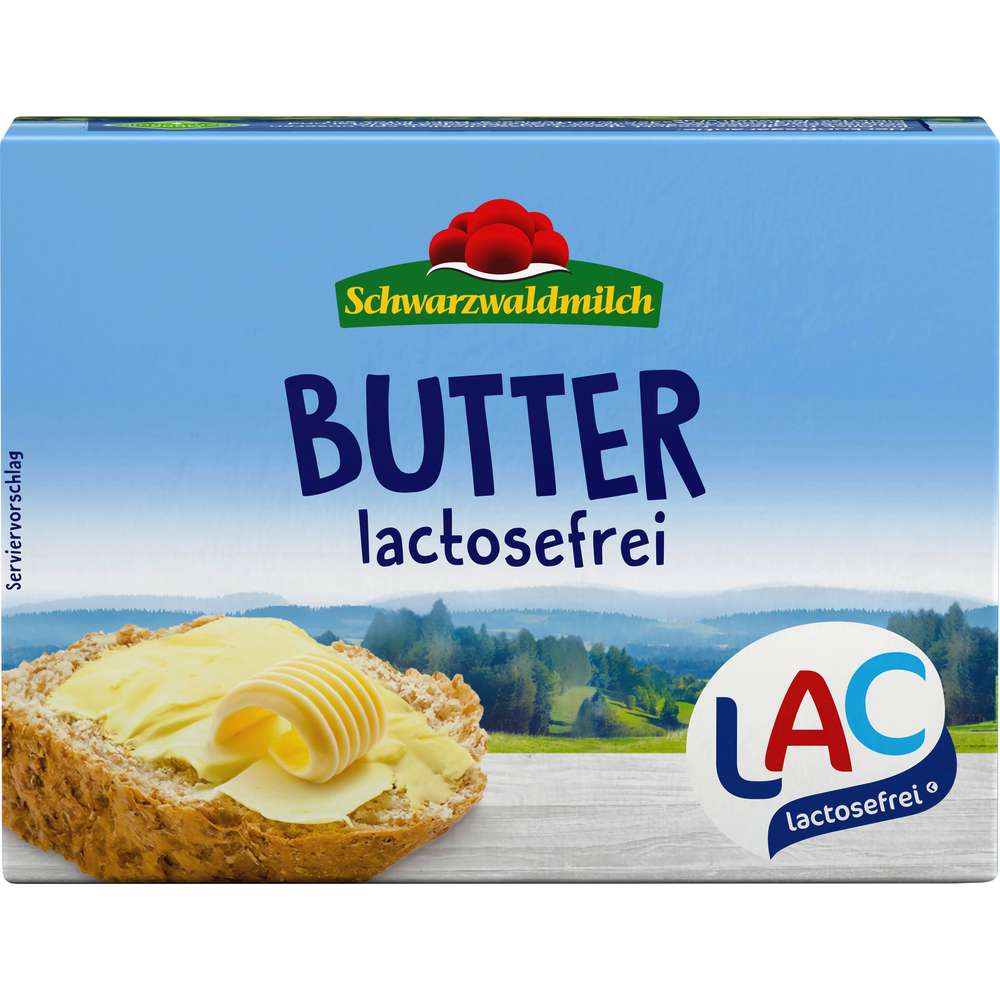 Produktabbildung LAC Süßrahmbutter 82% Fett, laktosefrei