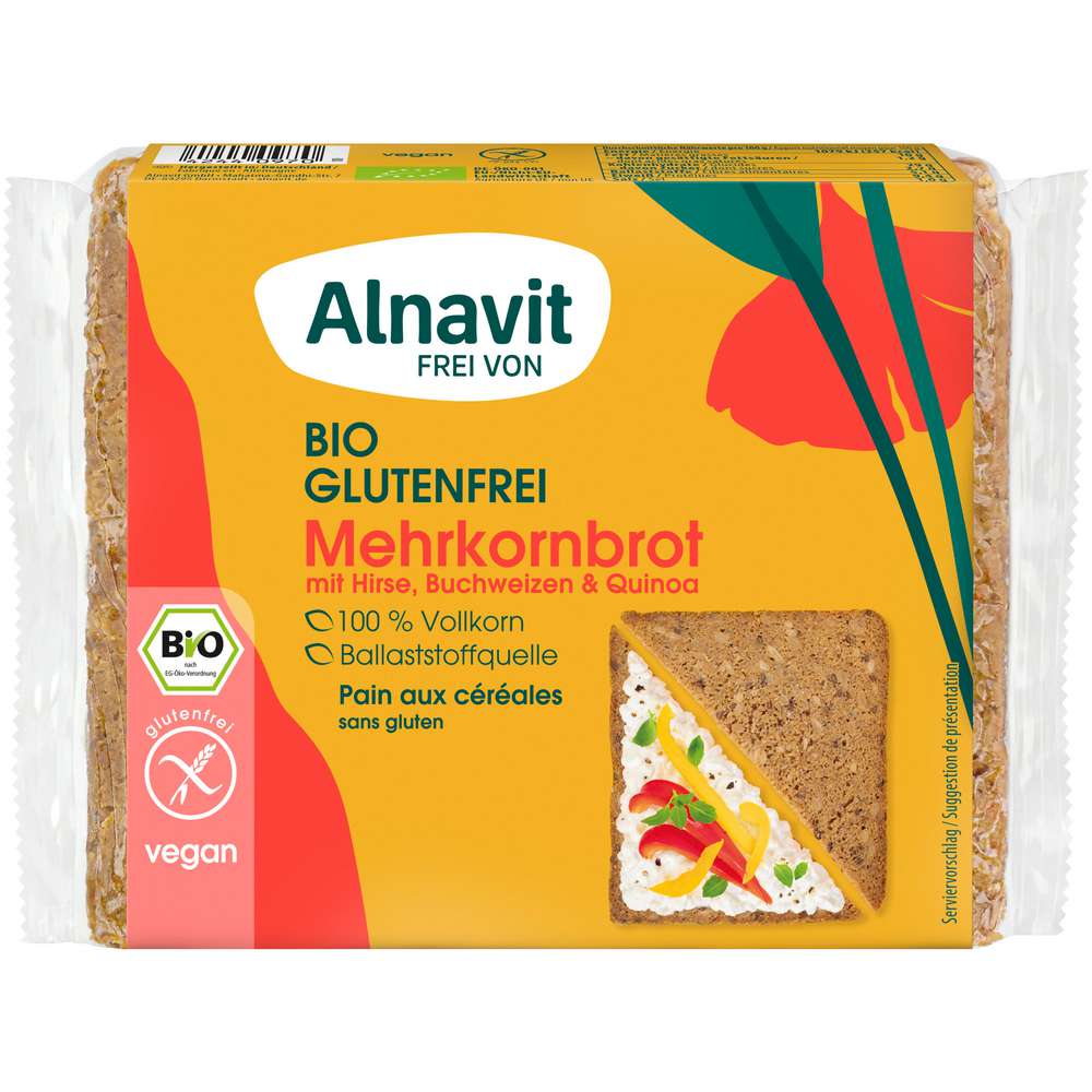 Produktabbildung Alnavit Bio Mehrkornbrot