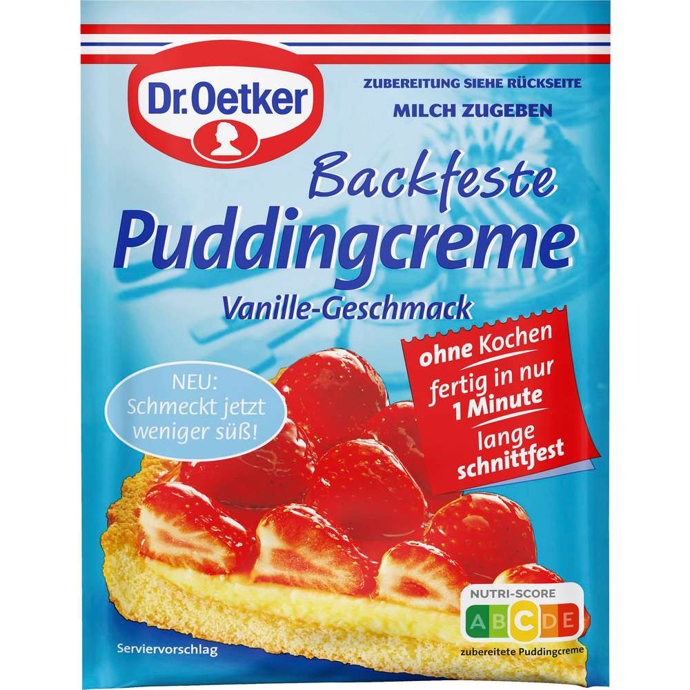 Produktabbildung Dr. Oetker Backfeste Puddingcreme