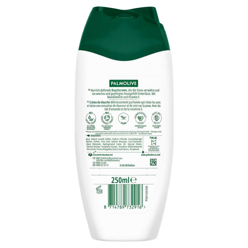 Produktabbildung PALMOLIVE Cremedusche Sensitive