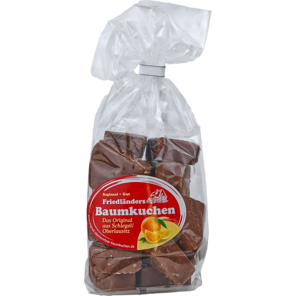 Produktabbildung Original Oberlausitzer Baumkuchen Spitzen, Vollmilch-Orange