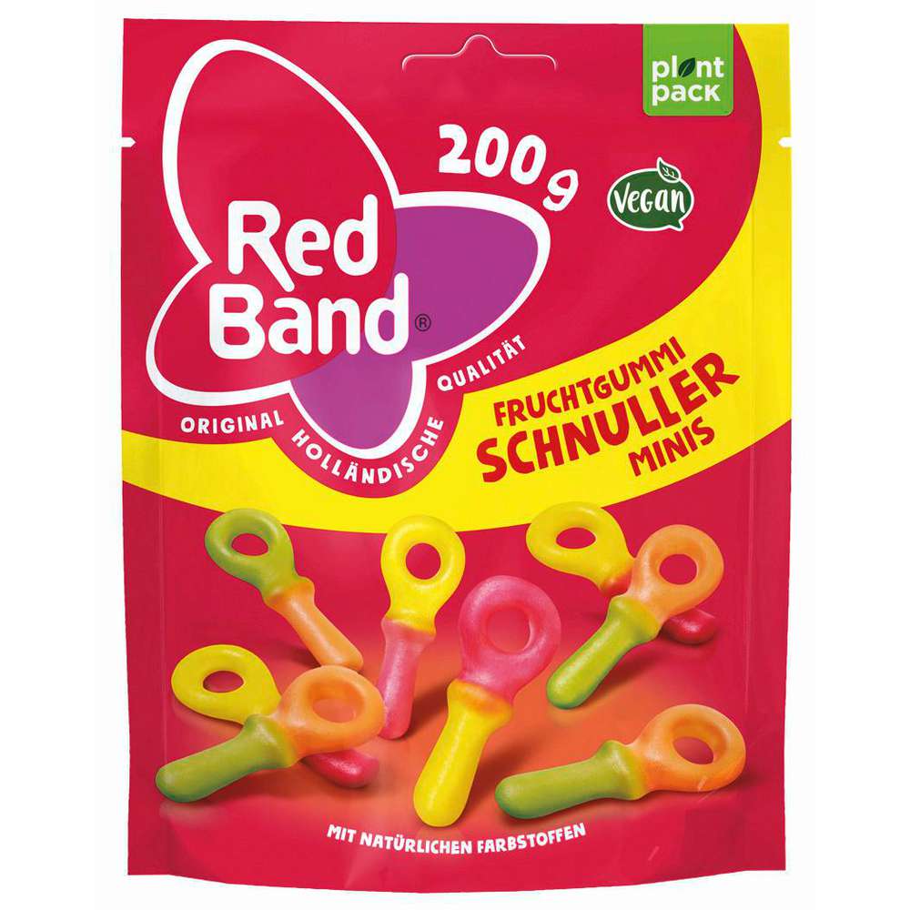 Produktabbildung Red Band Fruchtgummi Schnuller