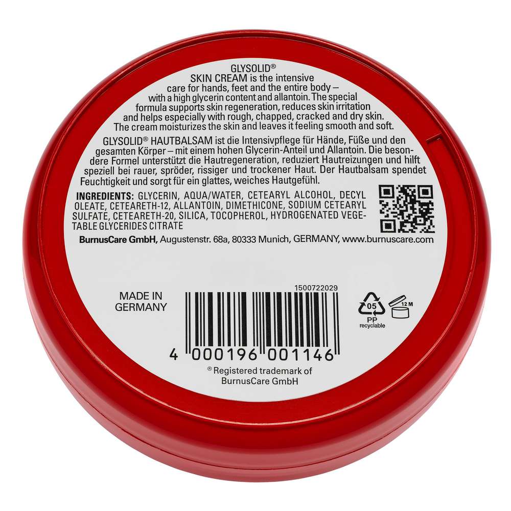 Produktabbildung Glysolid Pflegecreme Hautbalsam