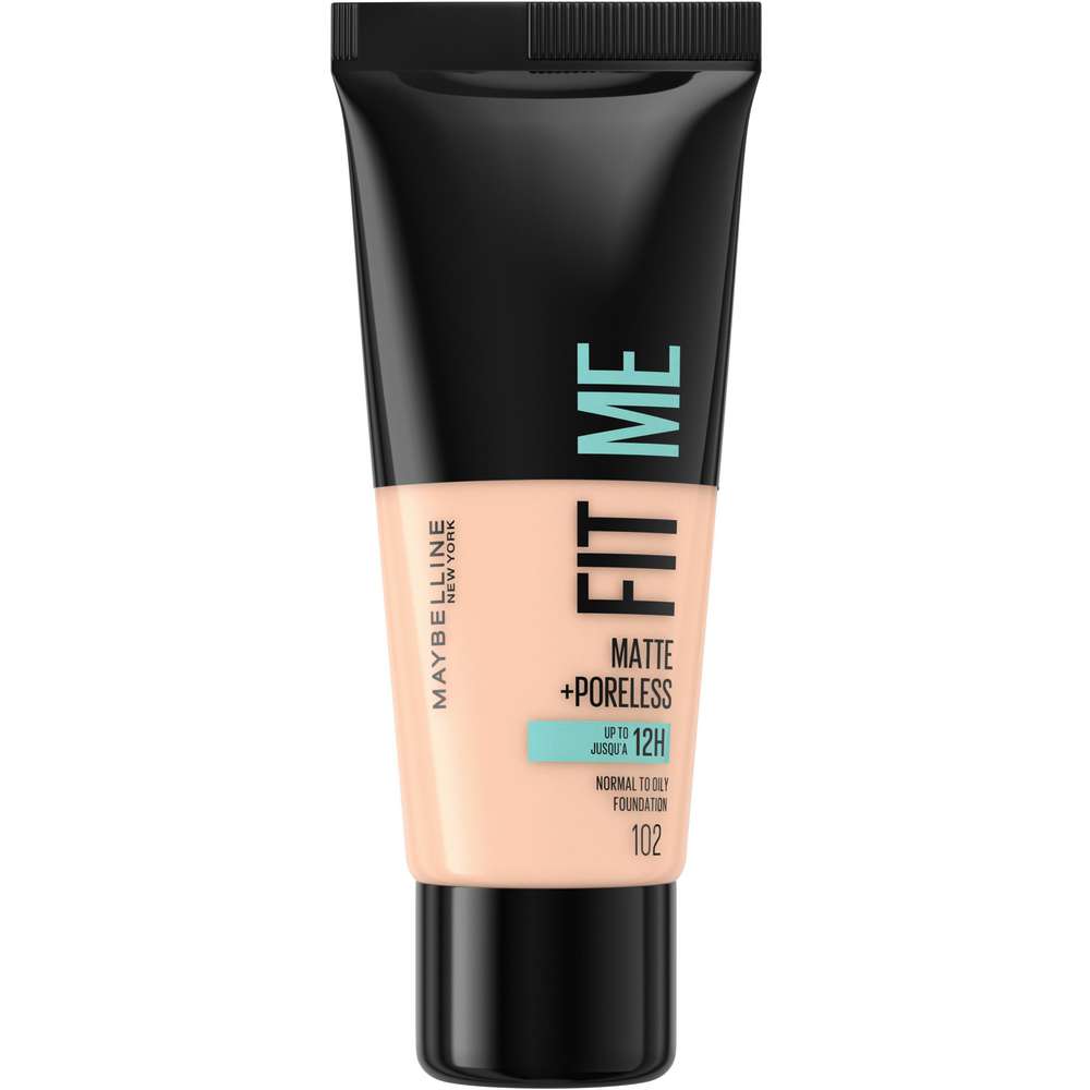 Produktabbildung Maybelline Foundation Fit Me Matte & Poreless 102 Fair Ivory
