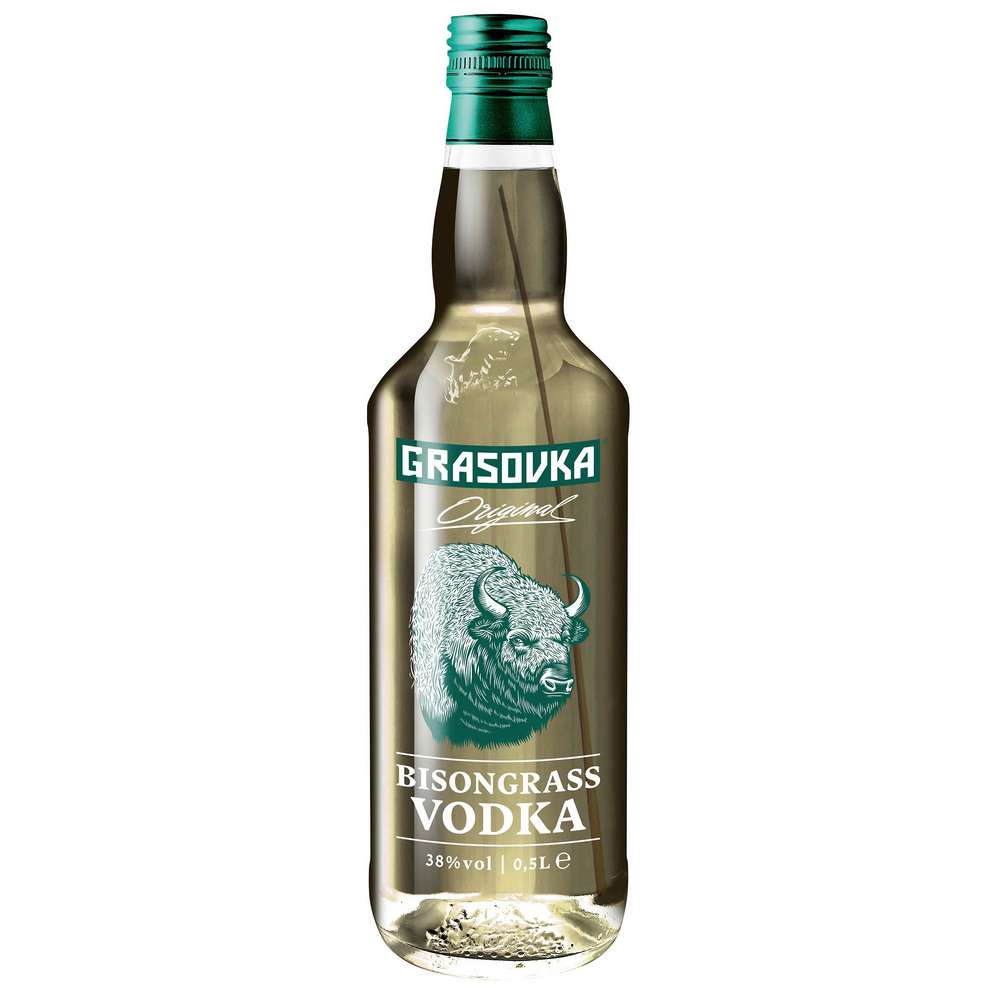 Produktabbildung Grasovka Bisongrass Vodka 38%